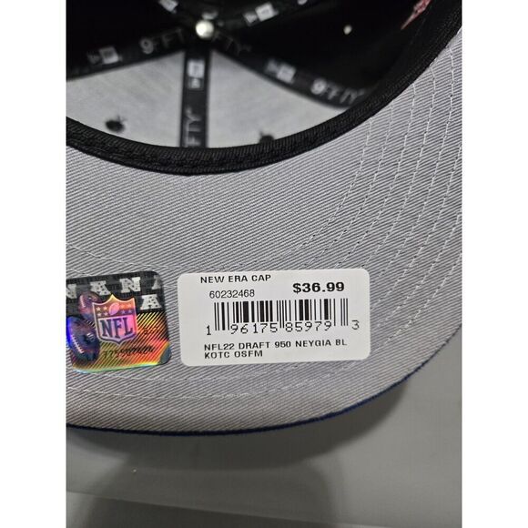 New York Giants 2022 NFL Draft NEW ERA 9FIFTY Snapback Cap - OSFM - Brand New - Picture 10 of 11